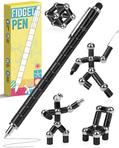 Stocking Stuffers for Teen Boys Girls Magnetic Fidget Pen: Gifts for Kids Men Husband Adults Magn... | Amazon (US)