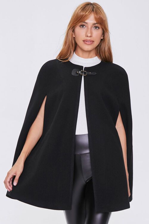 Faux Suede Clasped Cape | Forever 21 (US)