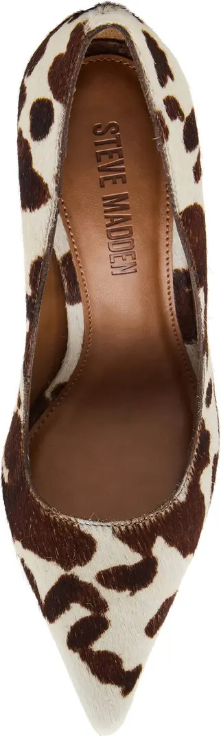 Steve Madden Noir Genuine Cafl Hair Pump (Women) | Nordstromrack | Nordstrom Rack