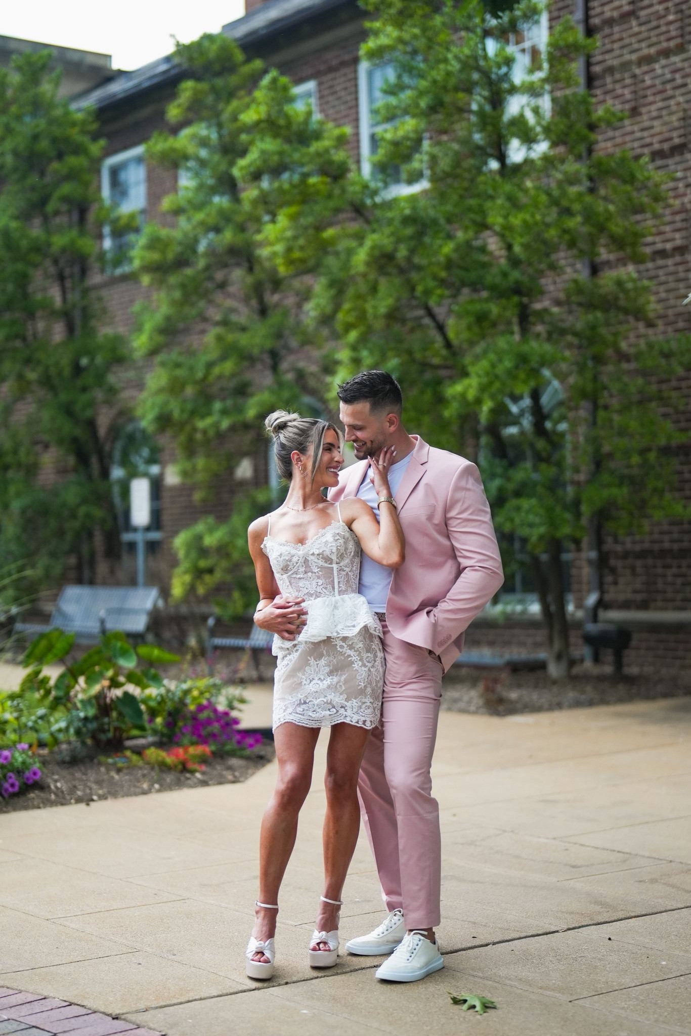 Rehearsal dinner outfit was a slayyyy!! I’m 5’2” in a 0! Lowkey wish I would have snagged the long version with the slit haha! Linked the cheaper version of my shoes too! 

#LTKwedding