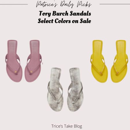Tory Burch Sandals on Sale 










Summer outfit
Sandals
Flip flops 

#LTKsalealert #LTKshoecrush #LTKswim