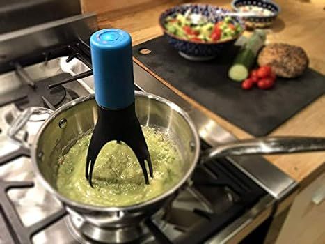 Uutensil Stirr - The Unique Automatic Pan Stirrer - With LED Speed Indicator, Teal | Amazon (US)