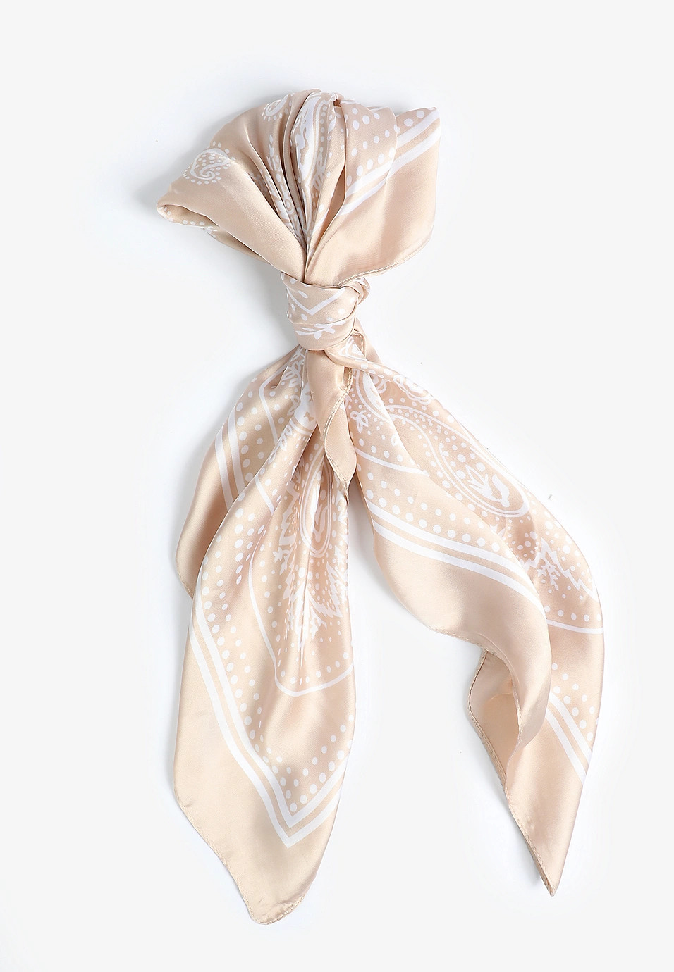 Silky Paisley Hair Scarf | Maurices
