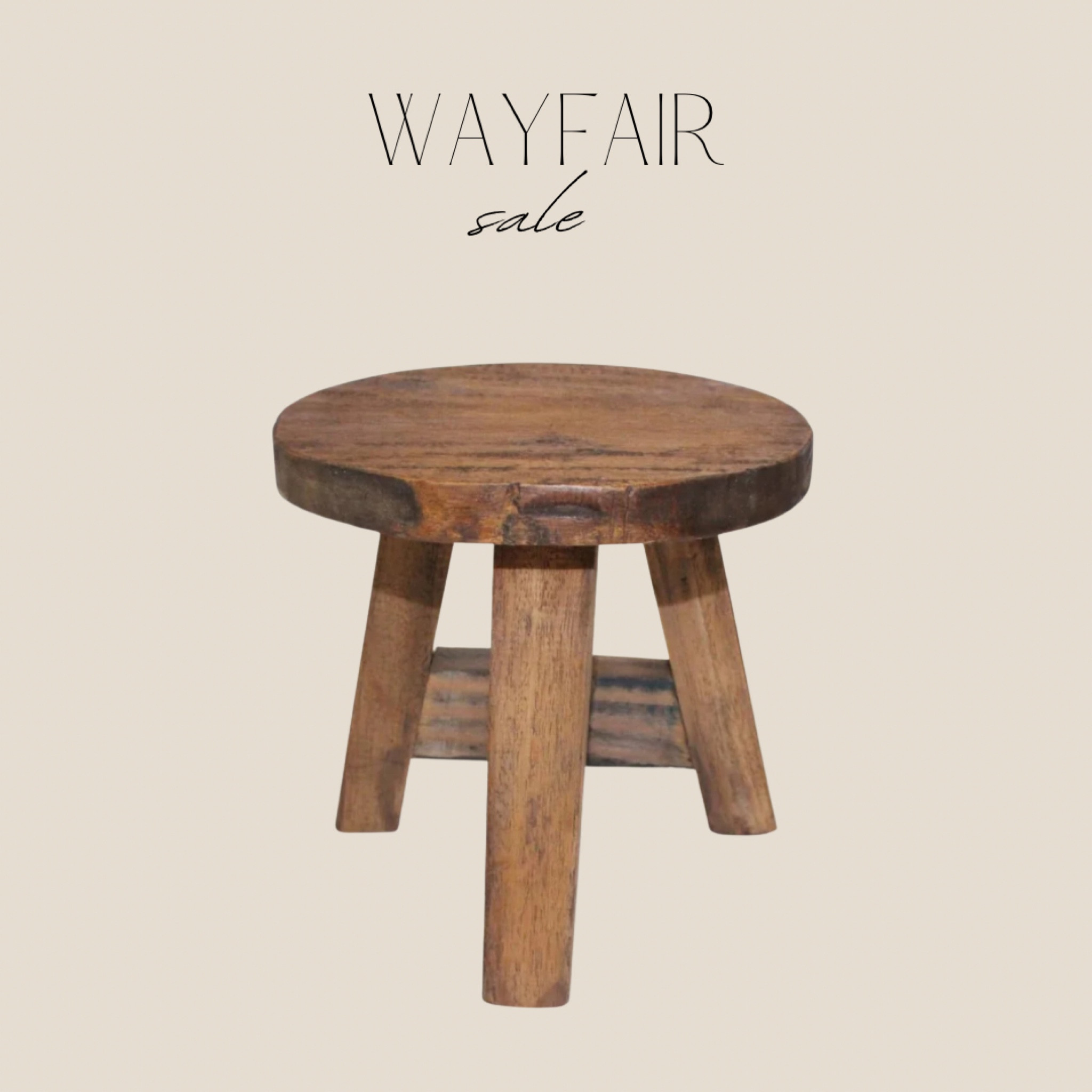 Trendy end side table with an earthy organic neutral vibe. Perfect for styling. Wayfair sale 

#LTKfindsunder100 #LTKhome #LTKsalealert