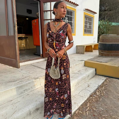 Leopard Charms Sophie Dress | Never Fully Dressed US
