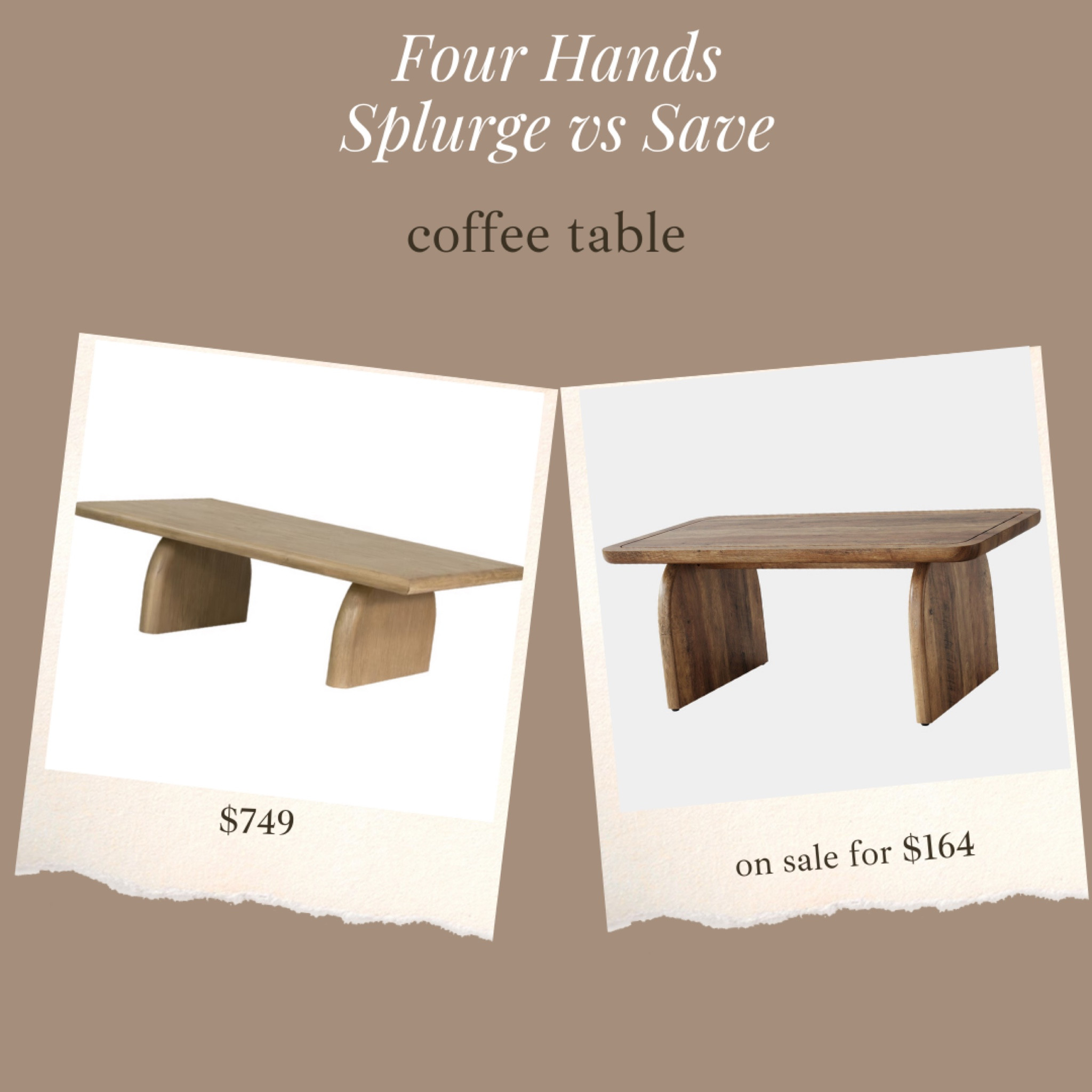 The base of this Amazon coffee table reminds me so much of Four Hands!!!! Amazing sale / price 😍🙌🏻

#LTKStyleTip #LTKSaleAlert #LTKHome