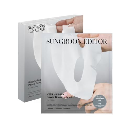 SUNGBOON EDITOR Deep Collagen Overnight mask 37gx4ea | Original Hydrating Collagen Face Mask | Re... | Amazon (US)