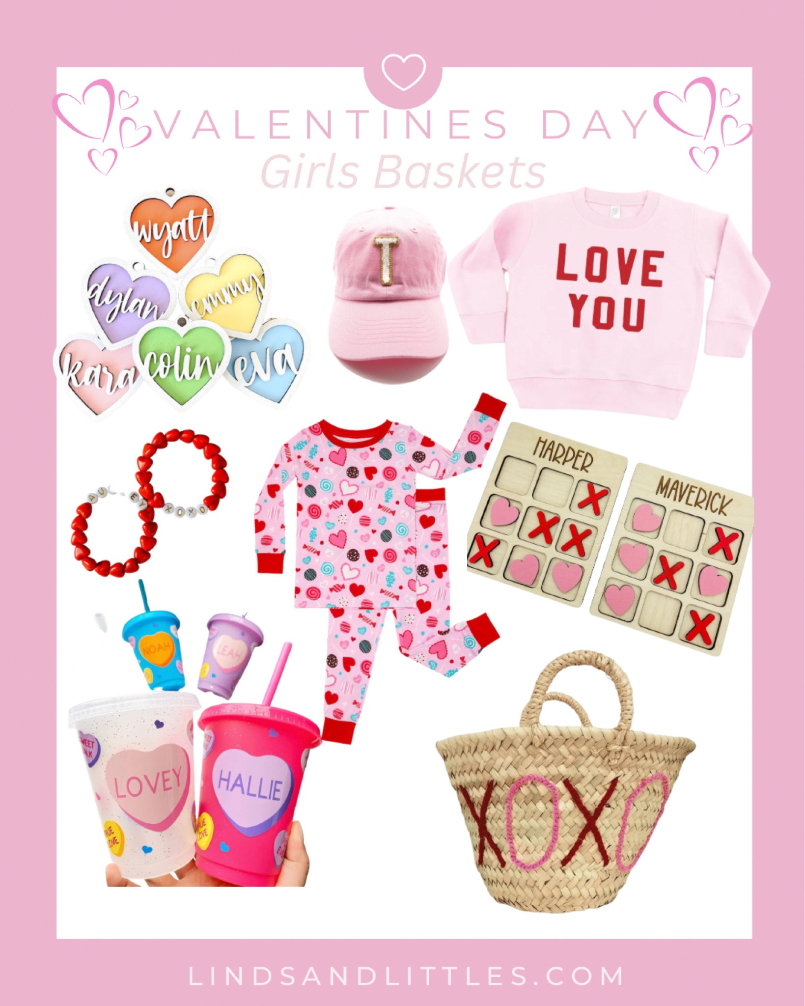 Valentines Day Basket for girls💞#valentinesday 

#LTKfamily #LTKSeasonal #LTKkids