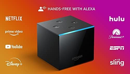 Fire TV Cube, Hands-free streaming device with Alexa, 4K Ultra HD, includes Alexa Voice Remote | Amazon (US)