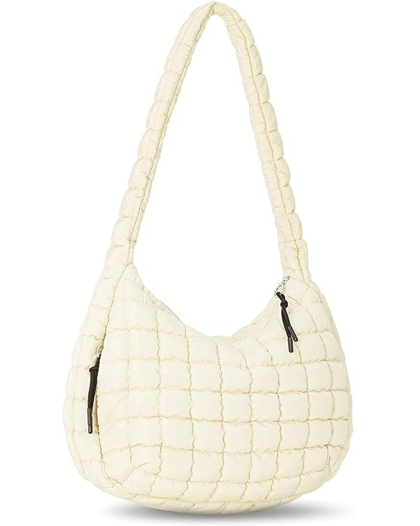 Puffer Tote Bag Quilted Carryall Bag Crossbody Bag Puffy Shoulder Bag for Women Lightweight Hobo ... | Amazon (US)