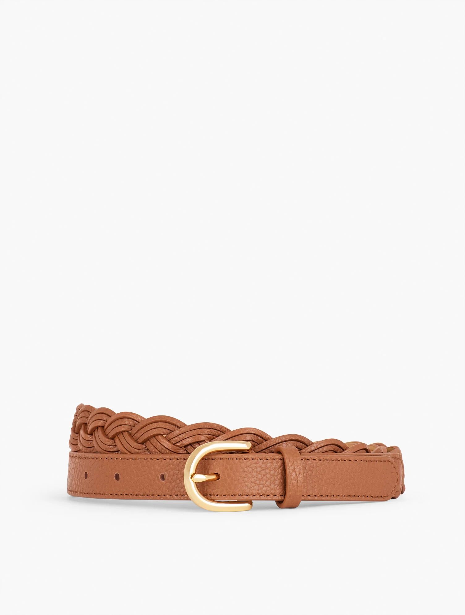 Braided Leather Belt | Talbots
