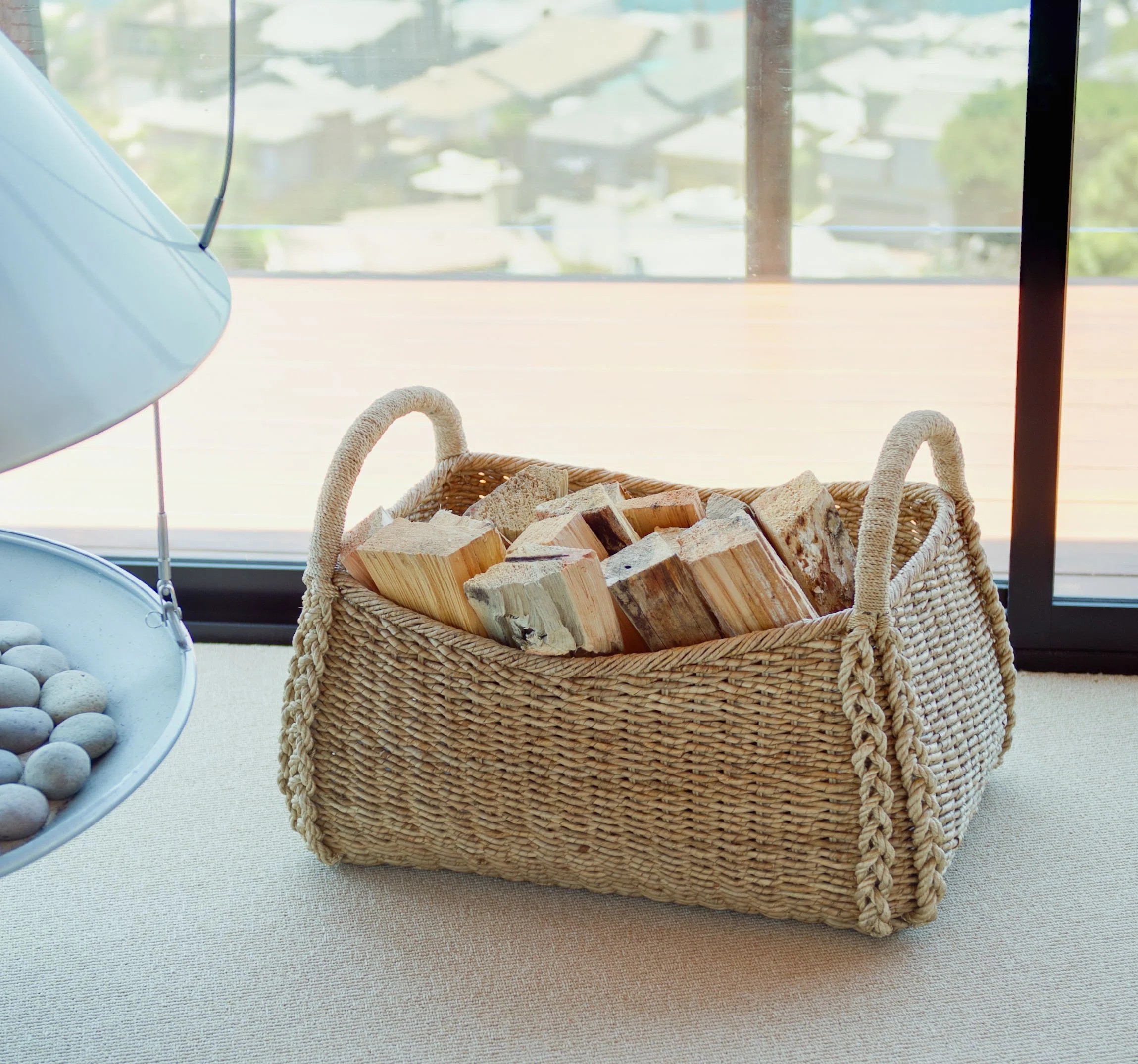 Rebrilliant Storage Seagrass Decorative Basket | Wayfair North America