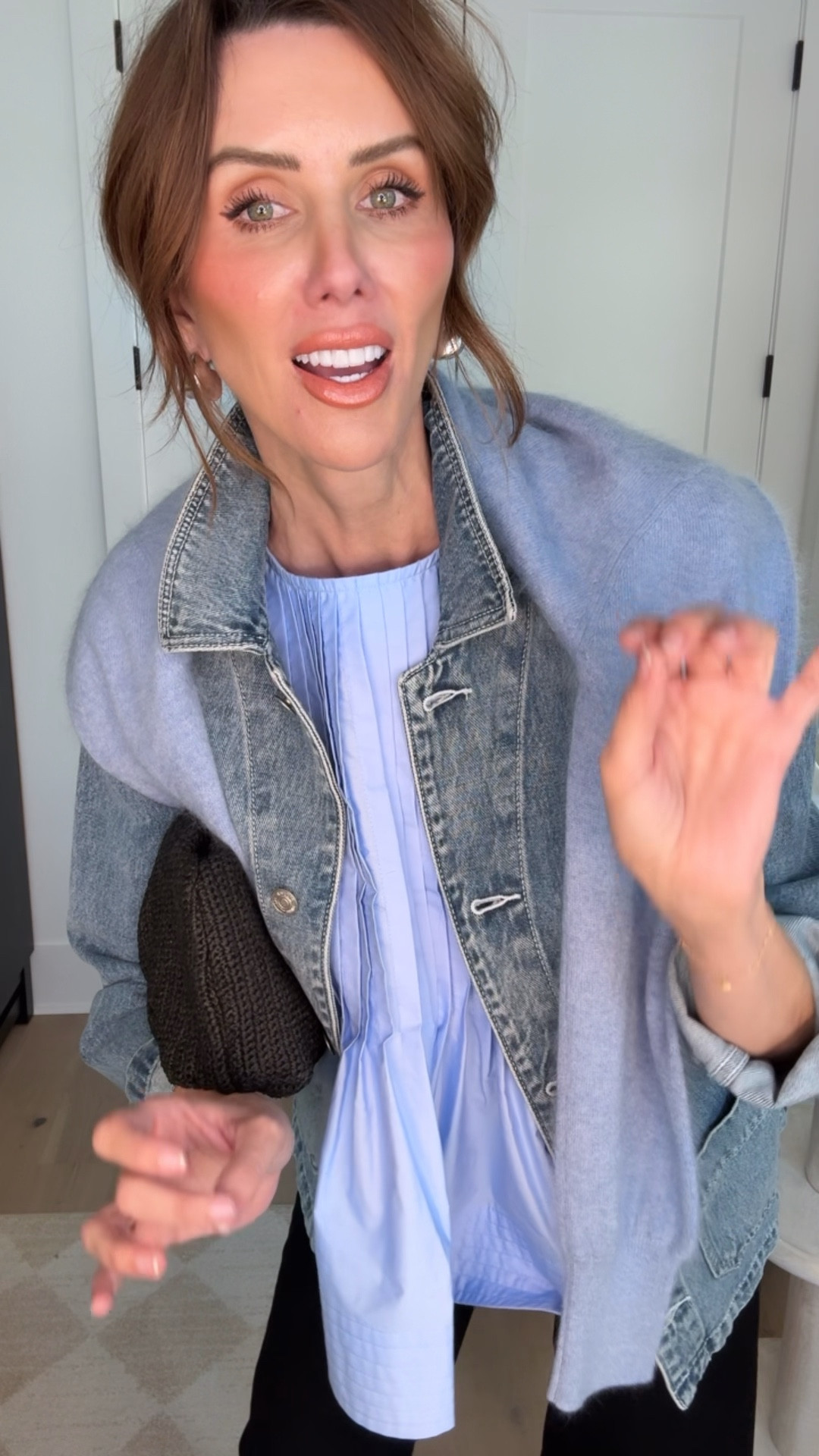 the $28 blouse + the $50 jeans makes this #ootd a steal 

#LTKootd #LTKOver40 #LTKgrwm