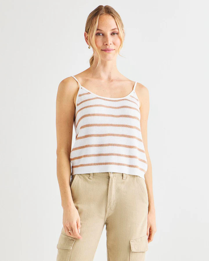 Cashblend Luna Stripe Sweater Tank | Splendid