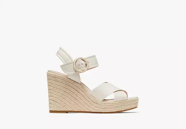 Della Wedge Heeled Sandals | Kate Spade Outlet