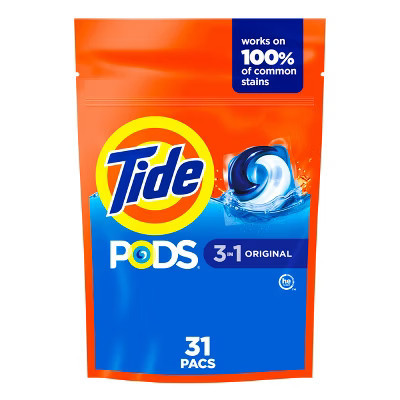 Tide Pods Laundry Detergent Pacs - Original - 25oz/31ct | Target