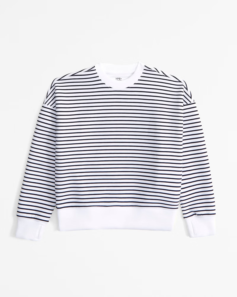 girls ypb neoknit active crew sweatshirt | girls | Abercrombie.com | Abercrombie & Fitch (US)
