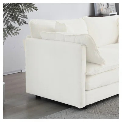 2 - Piece Living Room Set , 2 Pieces Upholstered Loveseat And Couch For Home Office Lounge, Sofa Set Of 2, 2-Piece (2+2 Seat) Couch Set For Living Ro | Wayfair North America