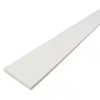 PrimeLinx 1 in. x 8 in. x 8 ft. Radiata Pine Finger Joint Primed Board 253038 - The Home Depot | The Home Depot