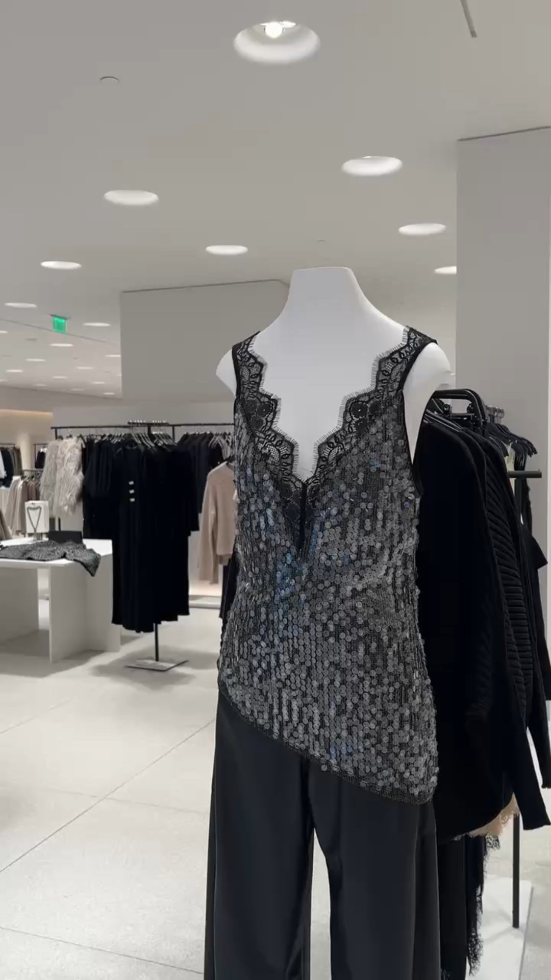 Sequin tank with lace trim! Dress up or down and pair with a skirt or denim! Matching skirt available!

#LTKootd #LTKFindsUnder100