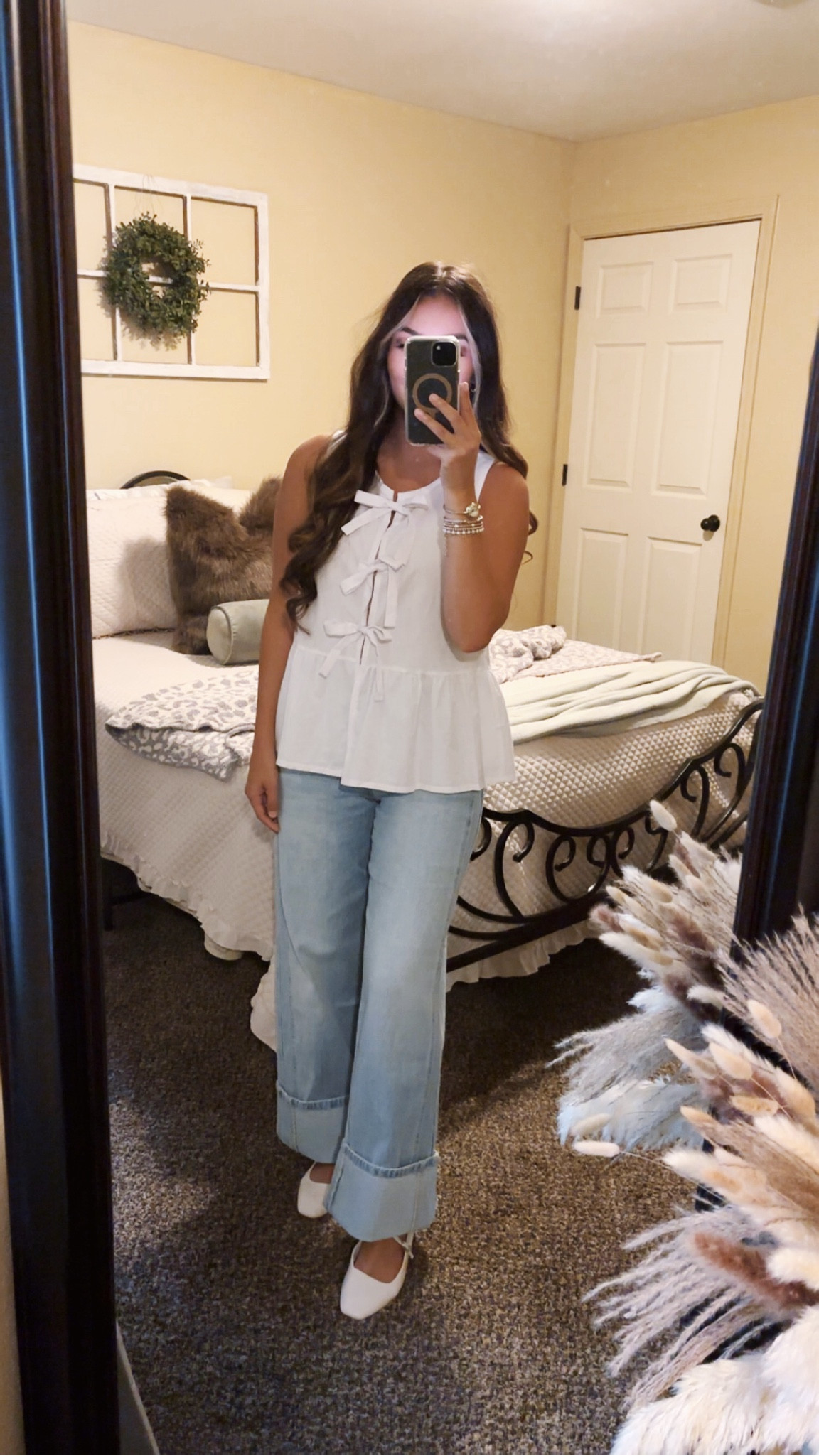 loving all these new fall fashion trends! amazon top is a size medium

#amazonfashion #babydollpeplum #cuffjeans #thesethree #maryjanes

#LTKStyleTip