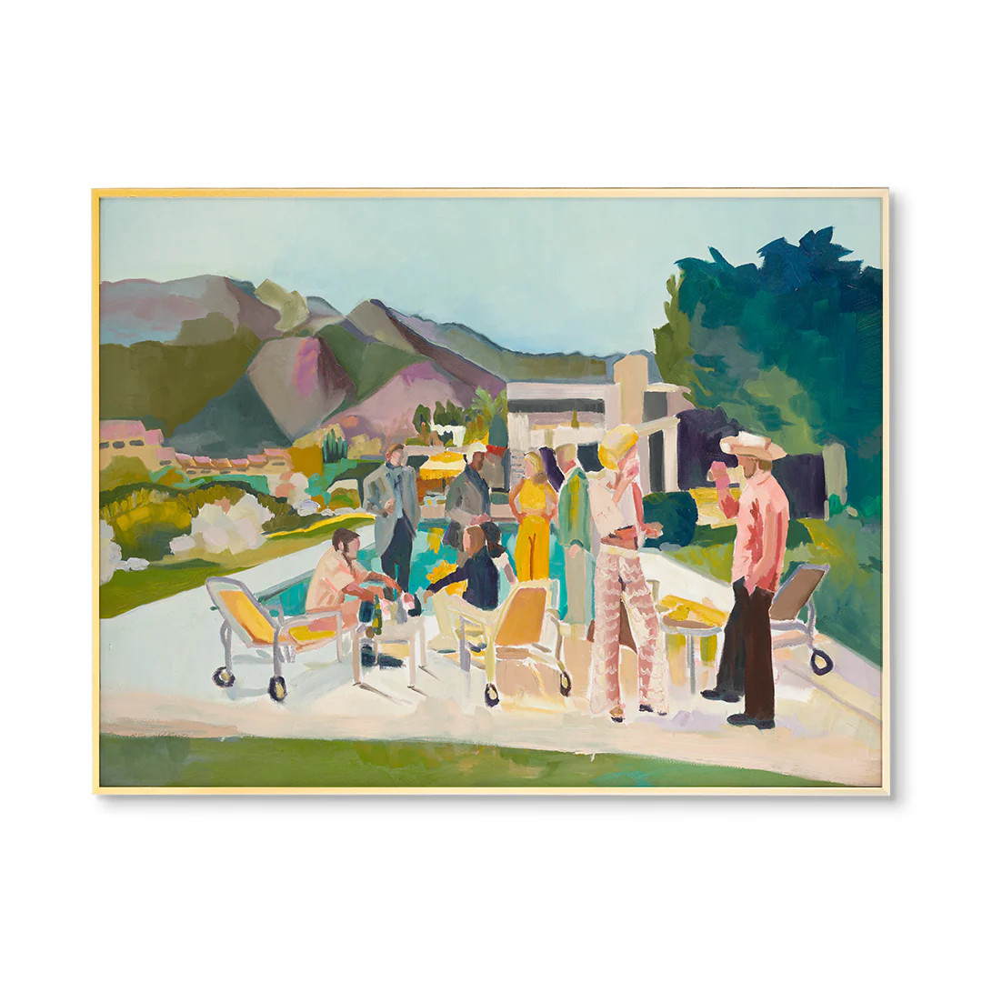 Happy Hour by Abbey Mueller Painted Art Prints | Urban Garden Prints