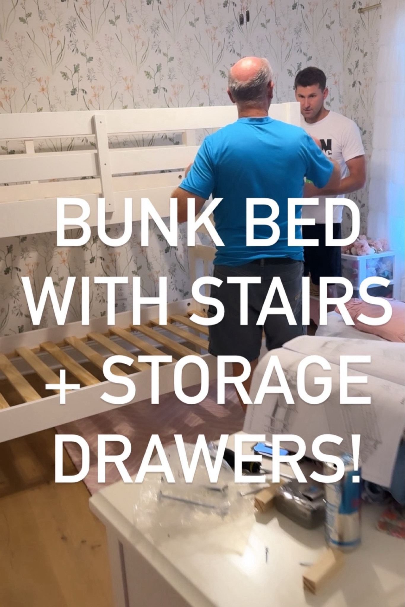 Amazon bunk bed with storage stairs!

#LTKHome
