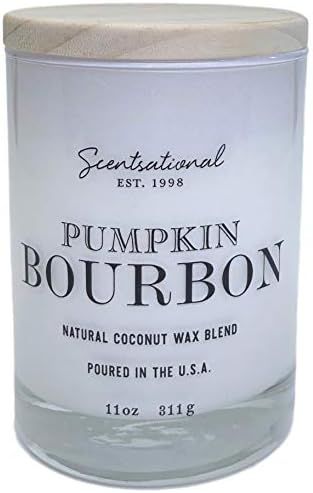 Pumpkin Bourbon Scented Candle | Amazon (US)