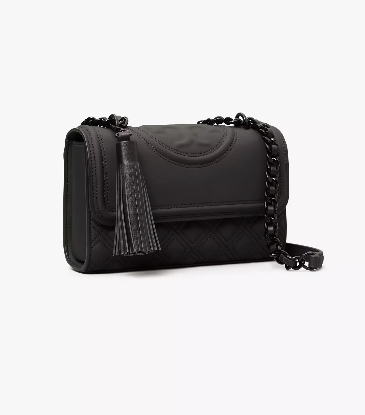 Tory Burch Matte Black Fleming. Trash or Pass??/ What's in my bag