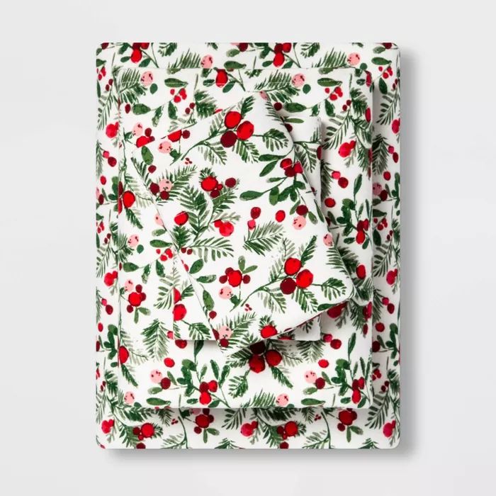 Printed Flannel Sheet Set - Threshold™ | Target