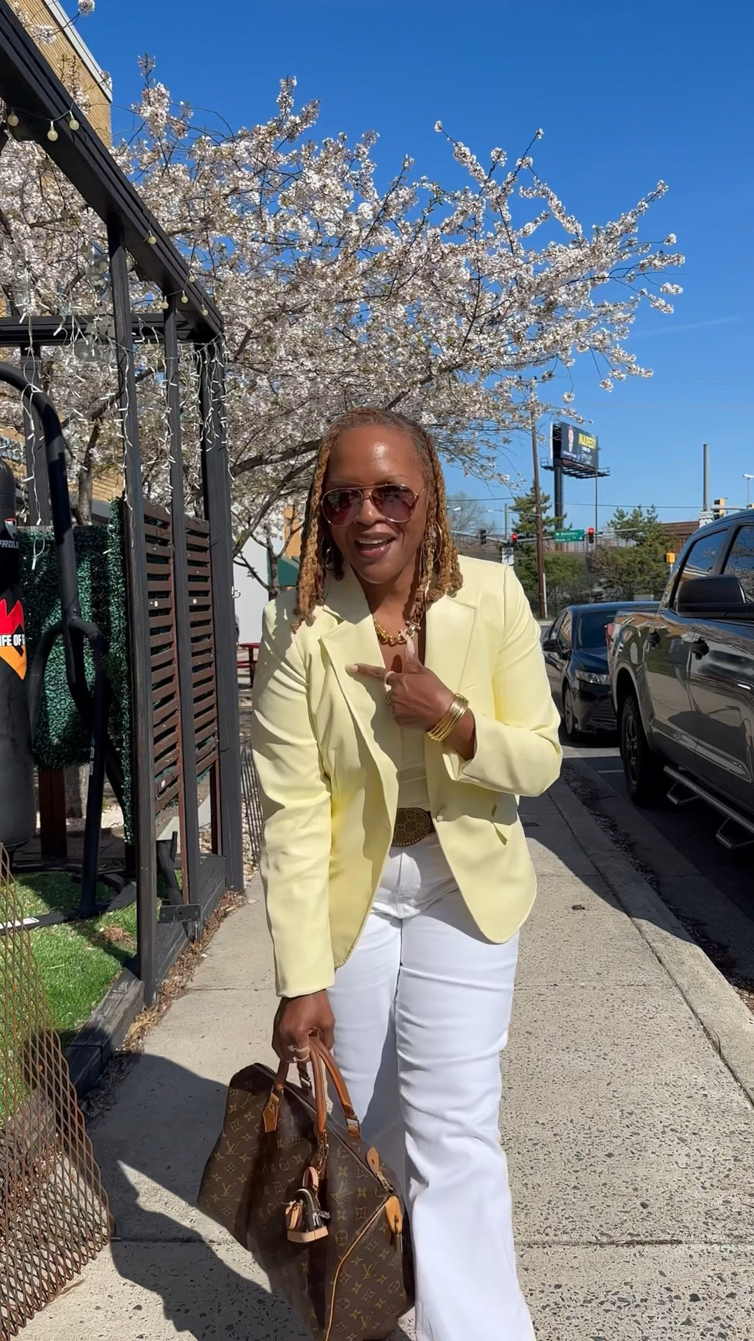 Running errands outfit: Butter yellow and white for spring and summer is always chic and I style
@Macys 
@TJ Maxx 
@adidas 

#LTKvlog #LTKdayinmylife #LTKootd