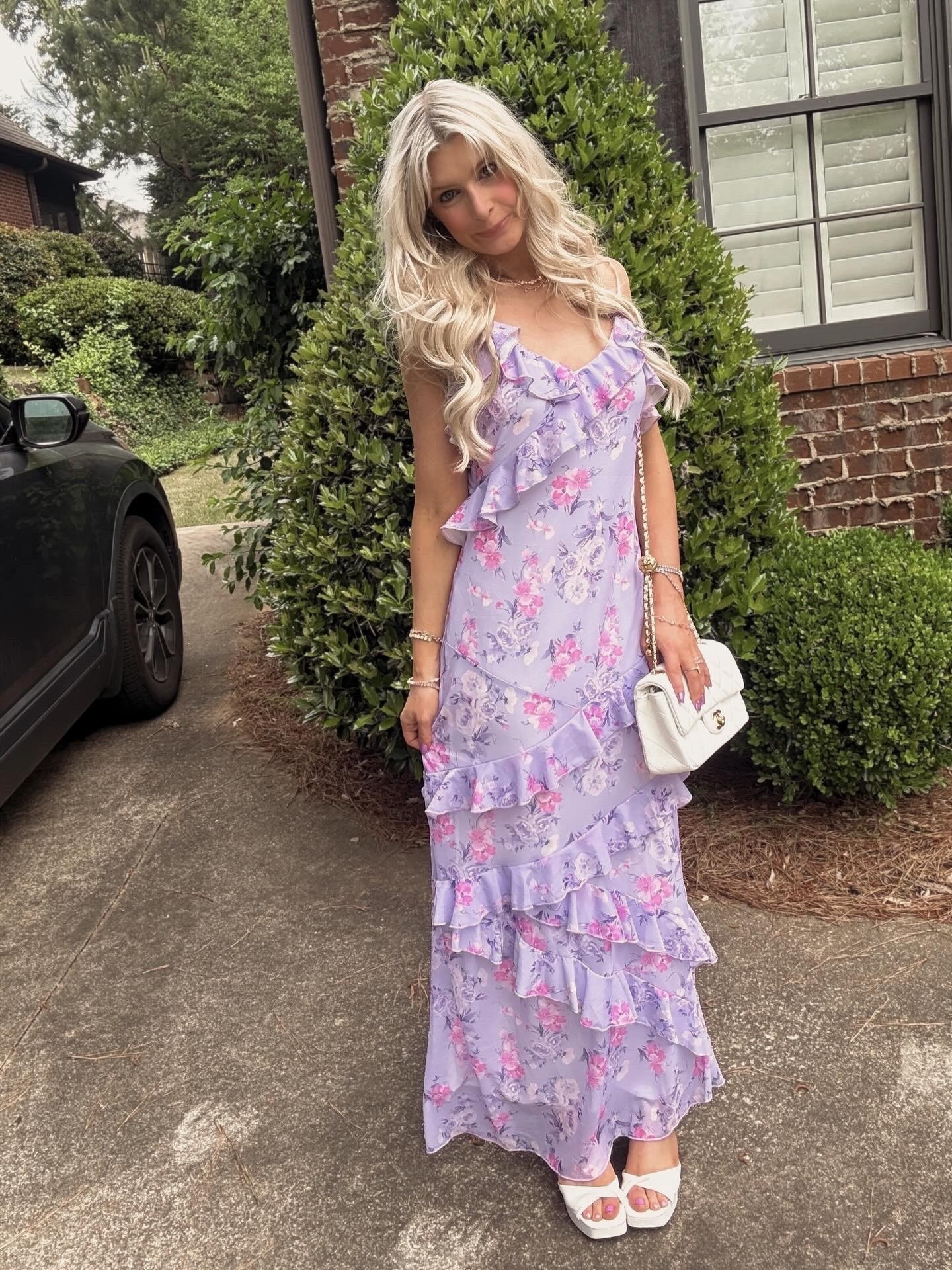 Dress from forever ago BUT i found a newrly exact one! The perfect dress for events in spring and summer - very comfy too!  (Bag linked here: https://go.shopmy.us/p-50877323 )

#LTKWedding #LTKootd #LTKMothersDay