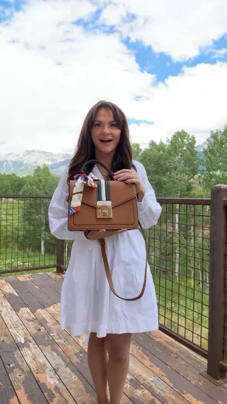 This dress and this bag from Walmart are WINNERS! Oh my gosh, could you die at how cute the scarf is on that bag? #walmartfashion #purse #dress #vacation #trip

#LTKitbag #LTKtravel #LTKstyletip