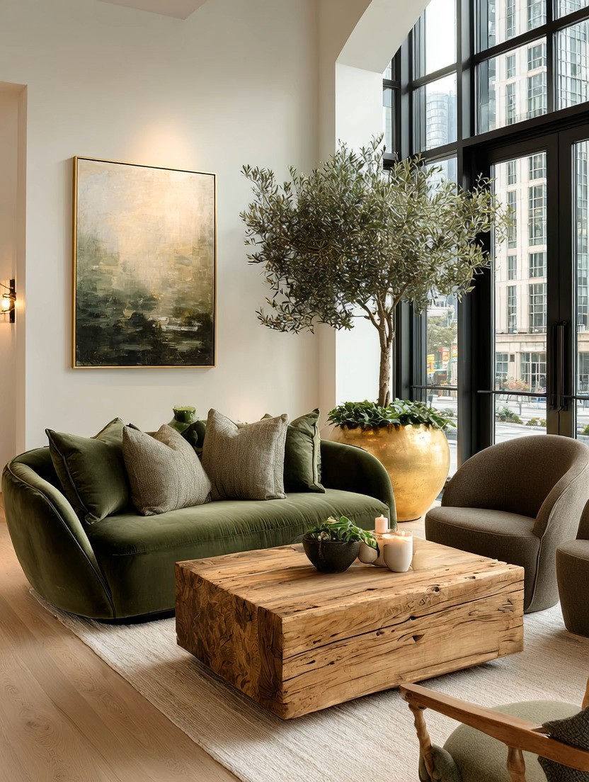 A natural solid wood coffee table brings grounding energy into a luxurious or elegant living room. The weight, texture, and visible wood grain create warmth and balance — especially when paired with velvet sofas, gold accents, or large statement plants.

A rectangular wooden coffee table is one of the most versatile foundation pieces you can own. Its clean lines give you complete creative freedom to style it according to your lifestyle. Layer coffee table books for height, add a gold tray for structure, place candles for warmth, or incorporate a small plant for freshness and movement.

The beauty of solid wood is flexibility. You can style it minimally for a modern aesthetic or layer it richly for a cozy, designer look. Whether your home leans contemporary, rustic modern, California-inspired, or transitional, a natural wood coffee table adapts effortlessly.

It’s not just a surface — it sets the tone of the room. Grounded. Organic. Timeless.

#WoodCoffeeTable
#NaturalHomeDecor
#ModernLivingRoom
#GroundedLuxury 

 #LTKHome