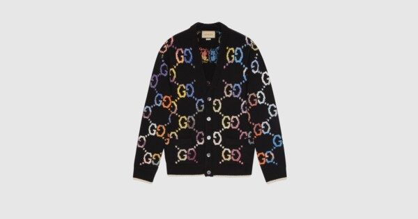 Gucci GG wool jacquard cardigan | Gucci (US)