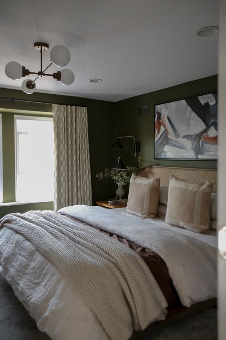 Designing a bedroom that allows us to decompress and escape the busy world is key. That’s why it’s so important to use beautiful bedding, warm colors, and textures that come together to tell a story of relaxation and calm. 

#LTKhome