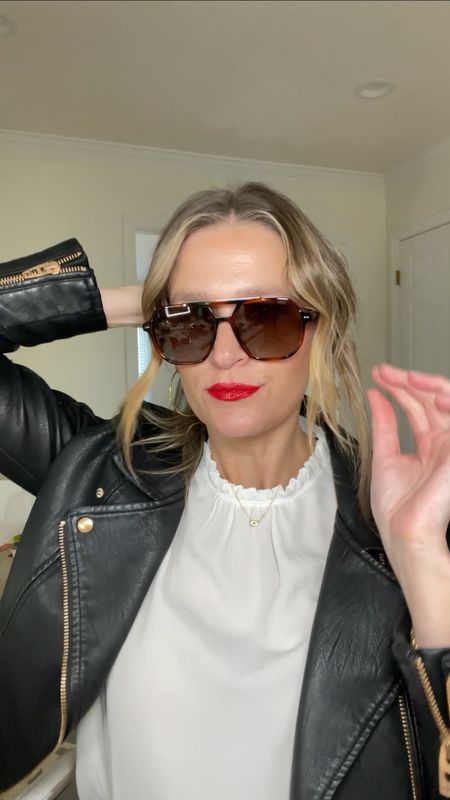 Amazon sunglasses I’m loving, and I have a coupon code!! Use the code: MSRACHAEL10 when you’re checking out your Amazon cart! 

#LTKstyletip #LTKfindsunder50 #LTKVideo