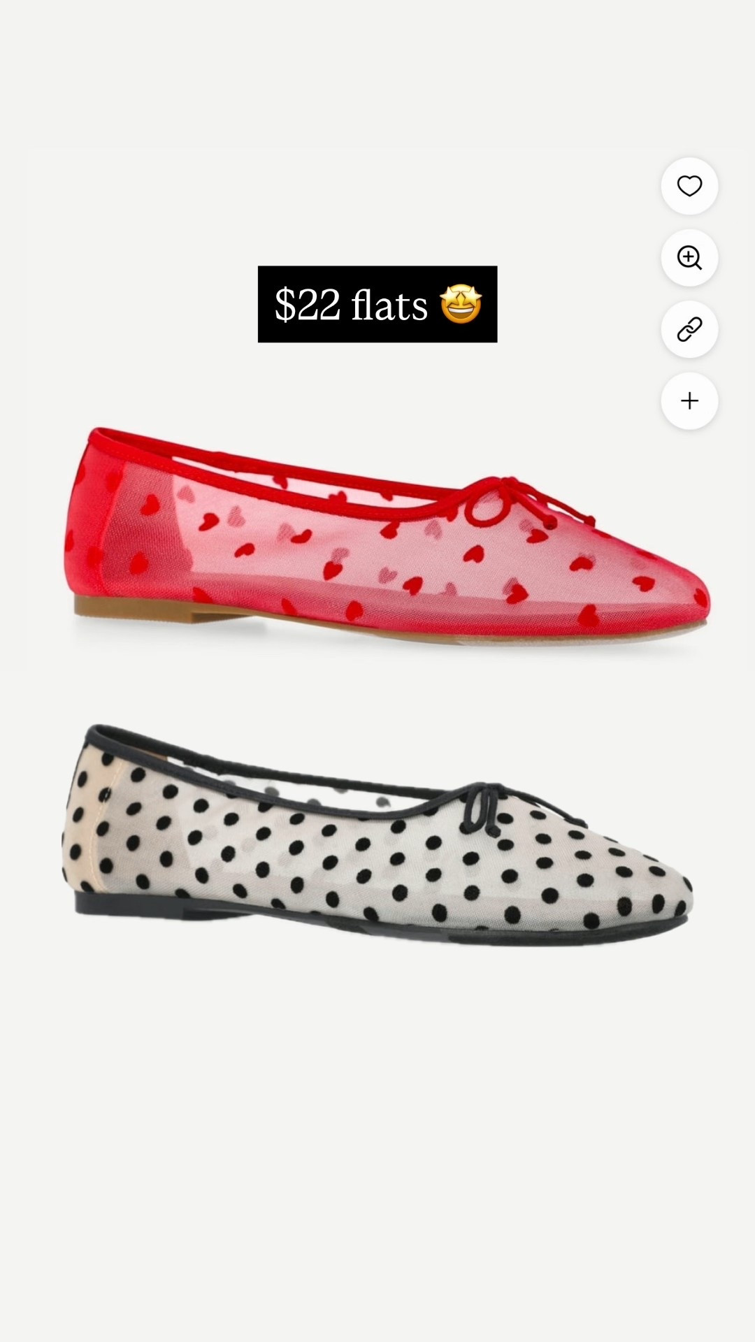 These heart and polka dots flats are so cute and affordable! 

#LTKPetite #LTKFindsUnder50 #LTKWorkwear
