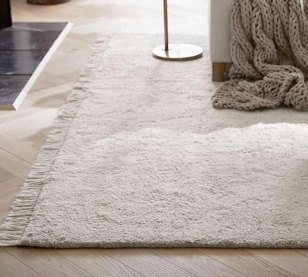 Heathered Shag Performance Rug | Pottery Barn (US)