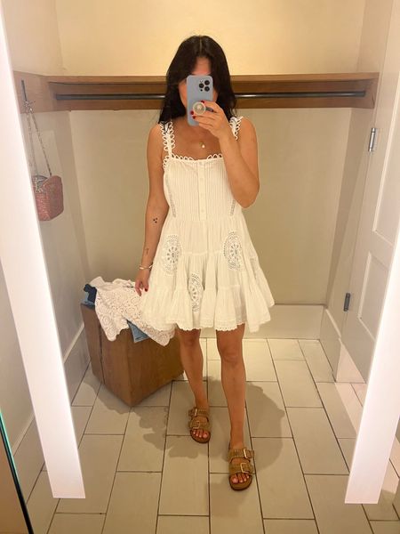 The most perfect little white dress for summer, and at under $150, it’s a no brainer!

#LTKStyleTip