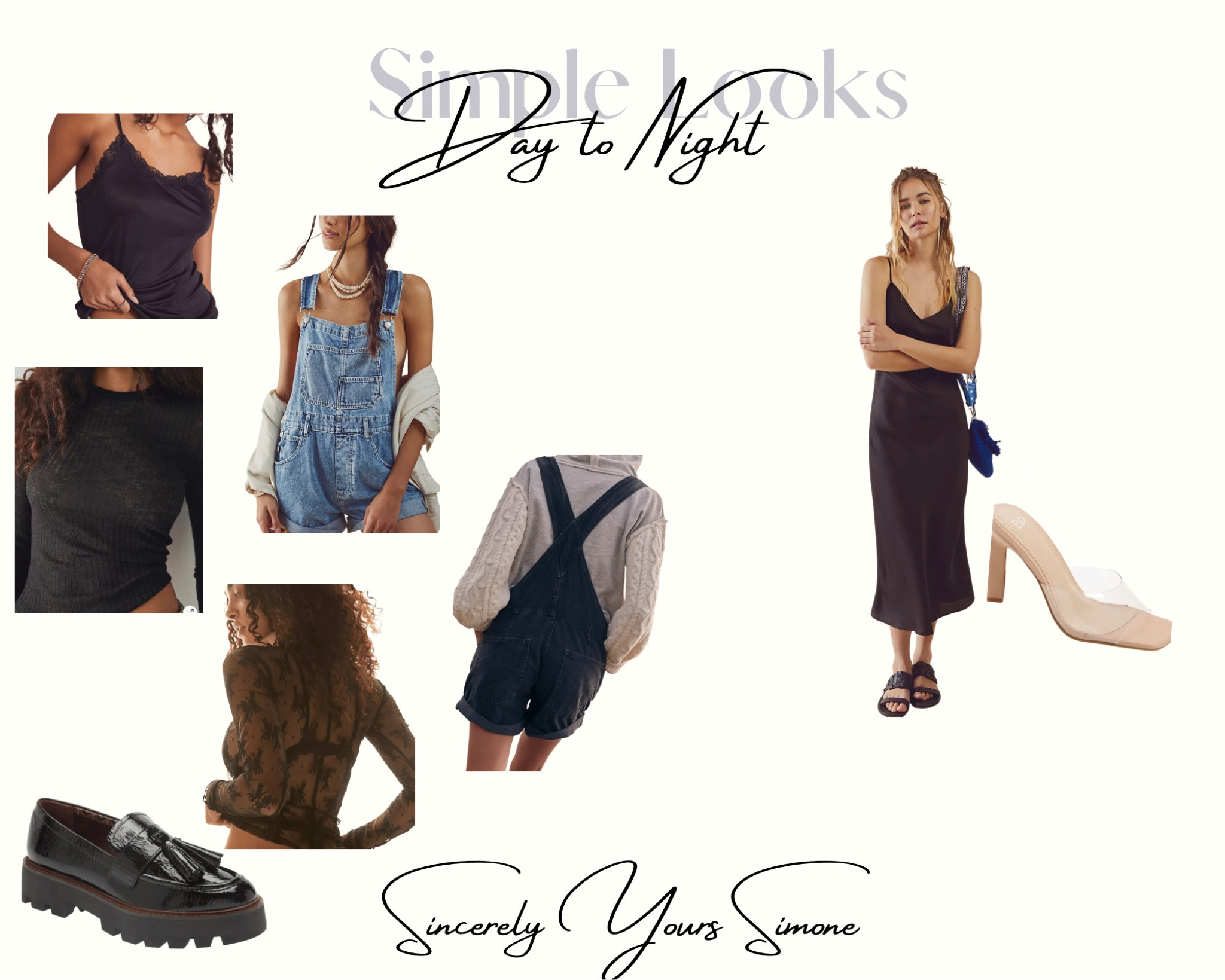 Two simple looks for your day and night. Change the layering top with the overalls to suit the weather. Keep the look on trend with some loafers. 

#LTKstyletip #LTKshoecrush #LTKSeasonal