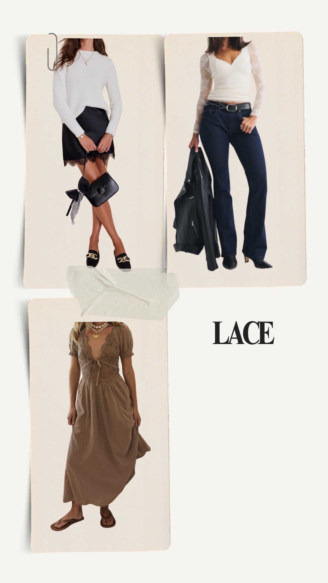 Lace outfits 

#LTKgrwm #LTKSeasonal #LTKootd