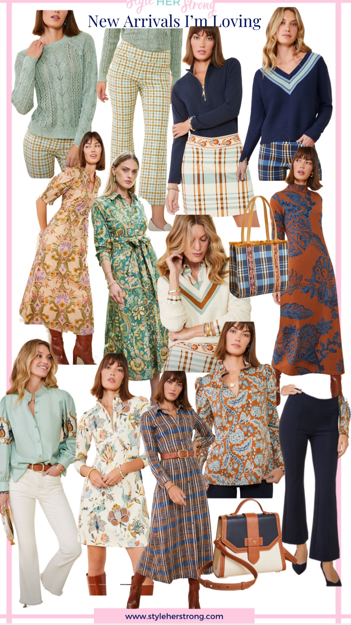 Fall new arrivals from spartina: fall outfit, plaid pants, fall dress, plaid skirt, fall dress, pull on pants, fall style 

#LTKSeasonal #LTKWorkwear #LTKWedding