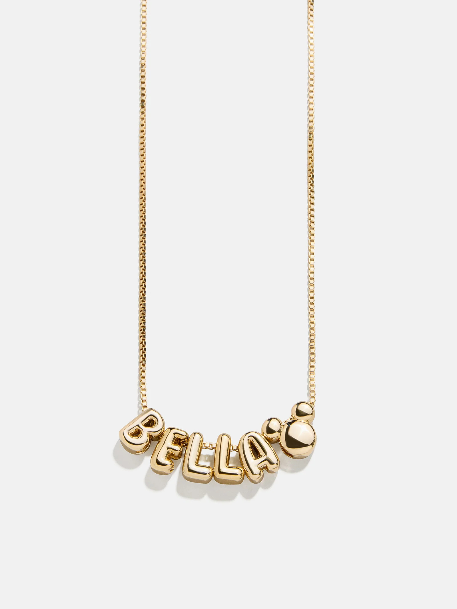 Disney Bubble Letter Custom Necklace | BaubleBar