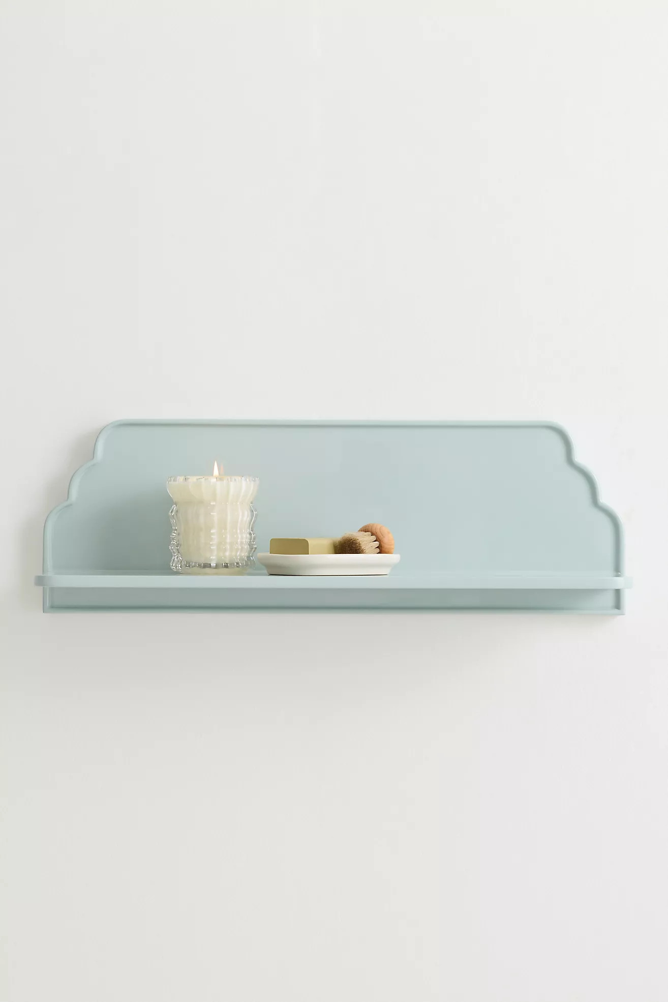 Betti Wood Scalloped Shelf | Anthropologie (US)