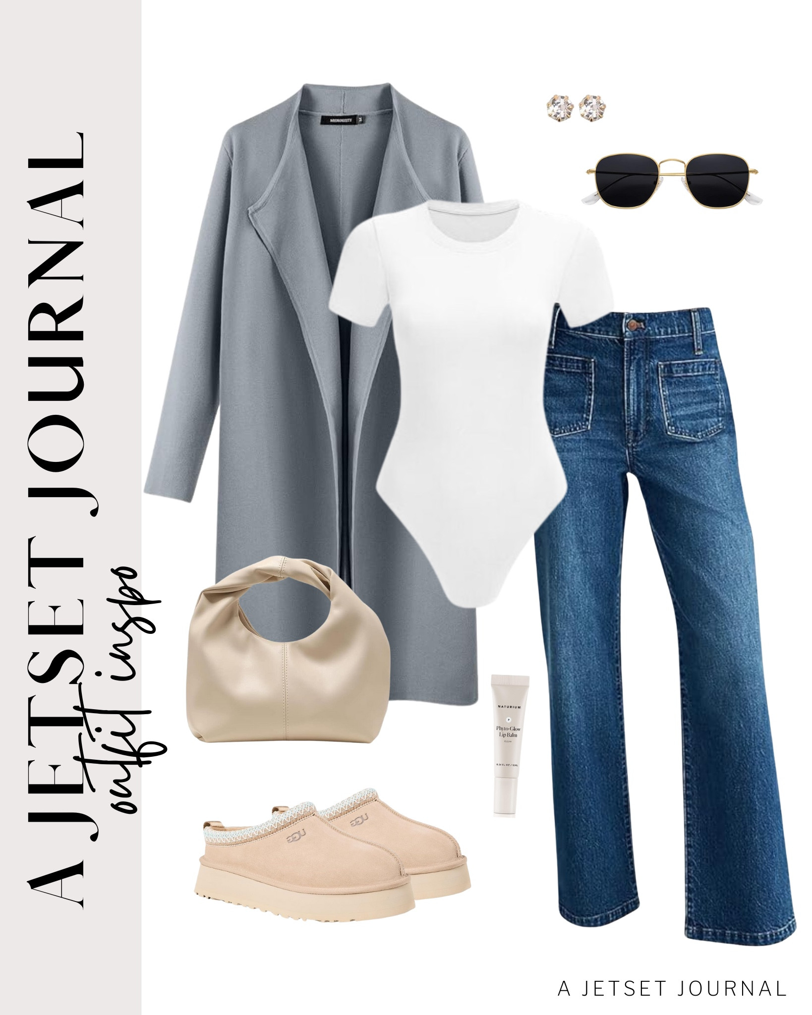 Stay effortlessly chic with a cozy coatigan, a classic white bodysuit, and trendy jeans!
casual look, fall vibes, functional handbag, comfy sneakers, airport look, travel outfit, amazon fashion, top pics, fall outfit idea

#LTKSeasonal #LTKStyleTip #LTKU