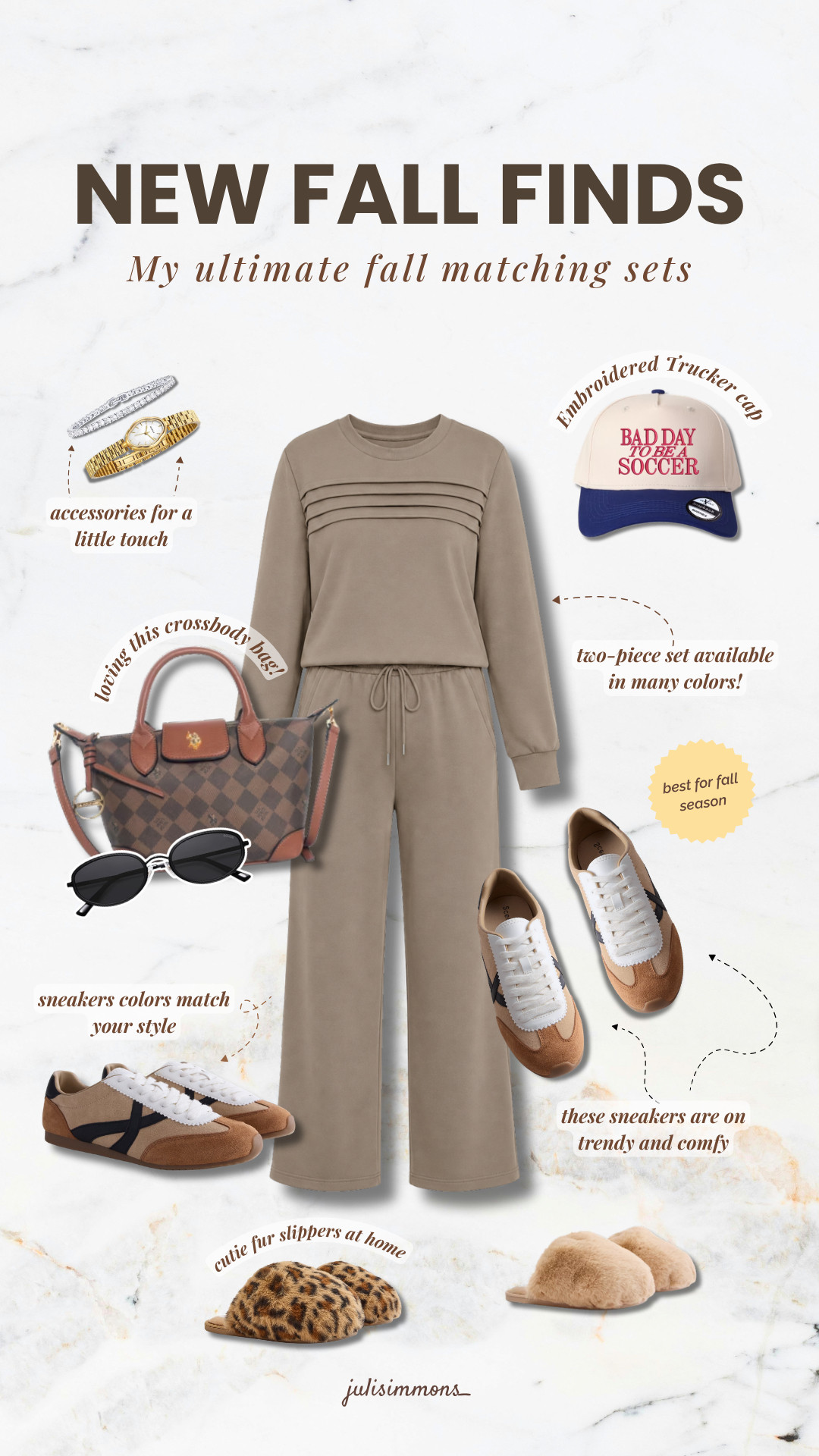 Fall is coming, and I’m already obsessed with my new Walmart fall finds! 🤎 This matching set is at the top of my list for the season. So cozy and comfy, but still cute enough to look put together. #fashionfinds #fallseason 
 

 #LTKSeasonal #LTKMidsize