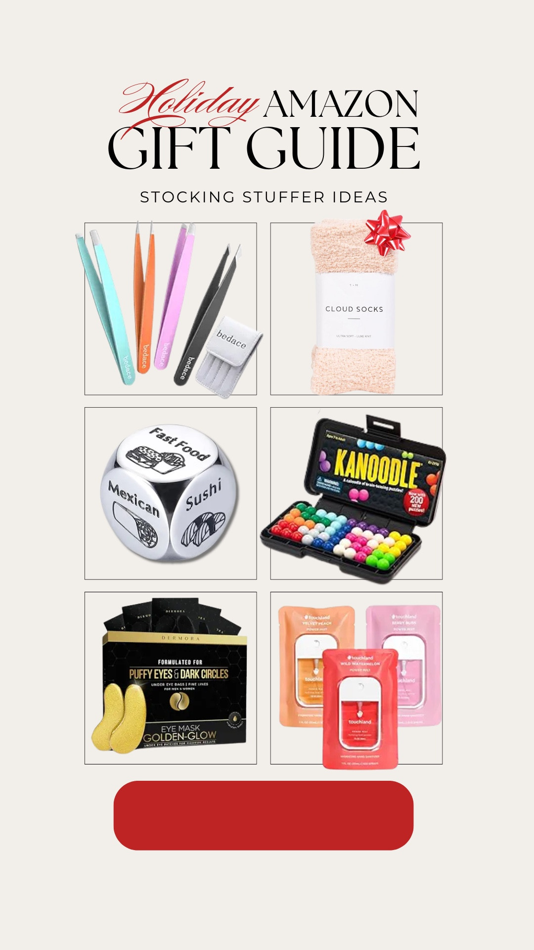 Stocking Stuffer Ideas • Christmas Gift Ideas • Last minute gift ideas from Amazon 

#LTKFindsUnder50 #LTKHoliday #LTKGiftGuide