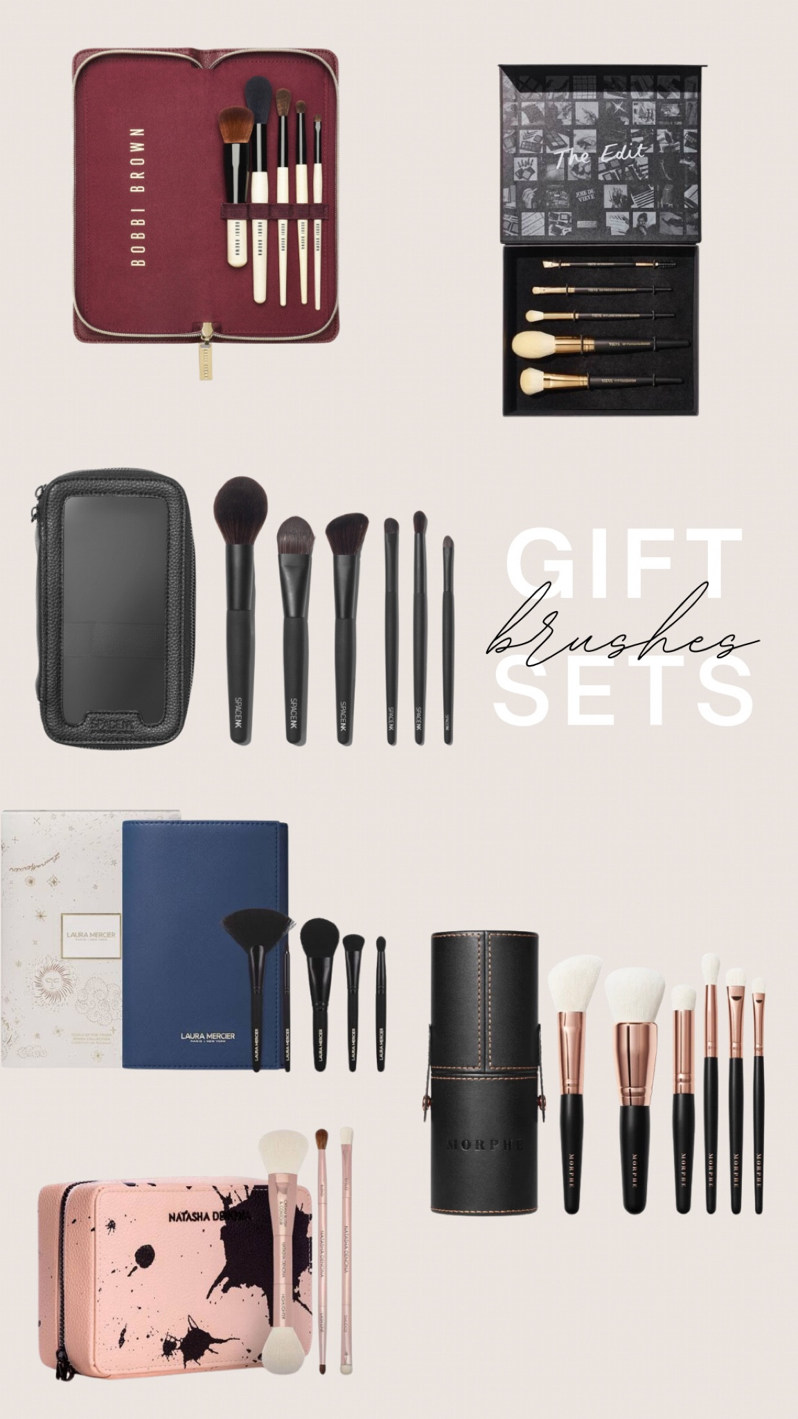 I love Christmas, as all the mini travel brush sets come out!! This is a great way of getting your favourite set of brushes at a more reasonable price and they all fit into your makeup bag!! Here are my favourites ❤️

#LTKGiftGuide #LTKSeasonal #LTKbeauty
