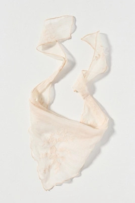 By Anthropologie Sheer Floral Hair Scarf | Anthropologie (US)